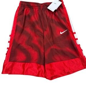 Nike Kids Basketball Shorts Dri-FIT XL Loose Fit Red/White‎ NWT